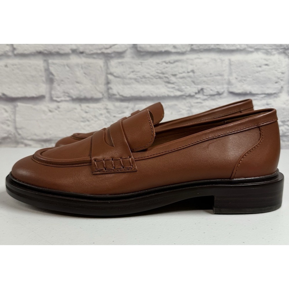 *BRAND NEW* Madewell The Vernon Loafer Womens 9 Dried Maple Shoes Preppy - Picture 2 of 8